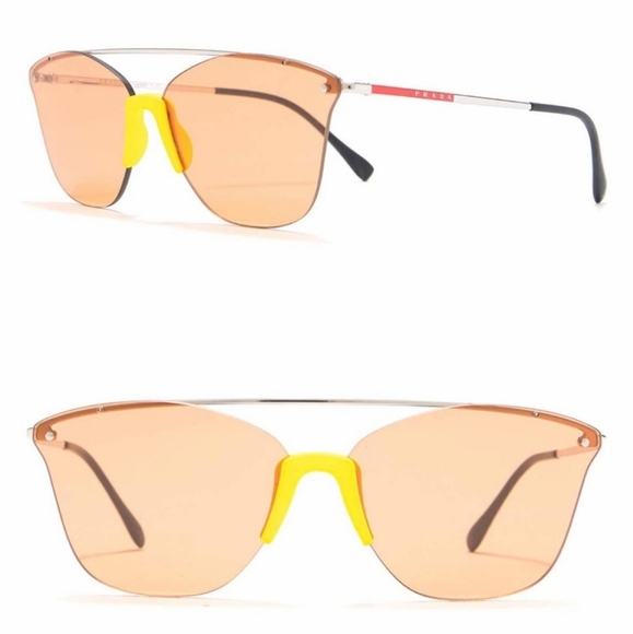 Prada Accessories - NWT Prada Orange SPS2U Women's Sunglasses